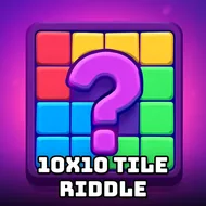 10x10 Tile Riddle - Jewel Blocks game