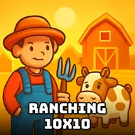 Ranching 10x10 - 10x10 Grid game