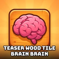 Teaser Wood Tile Brain Brain - Wood Blocks game
